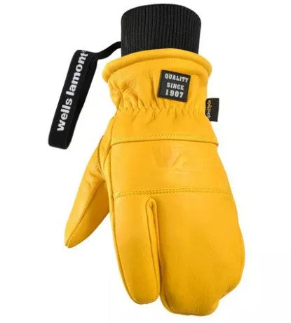 Wells Lamont Working Crew Finger Mitten-Saddletan-XL