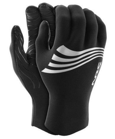 NRS M's HydroSkin Gloves M Black