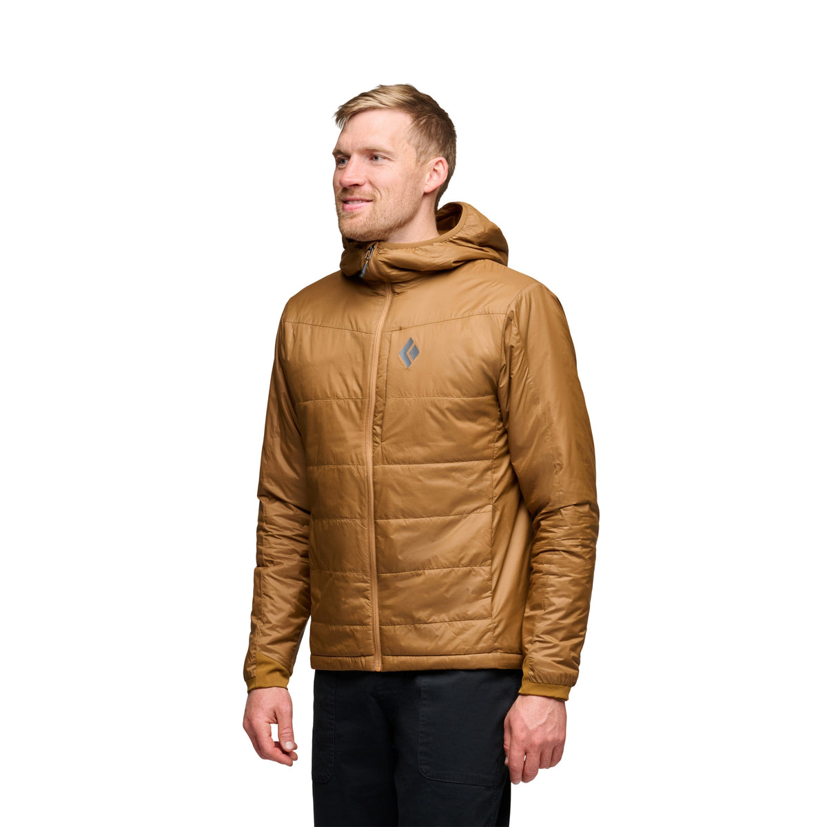 Black Diamond M SOLUTION 2.0 HOODY Color: 2028-Rye, Size: LRG