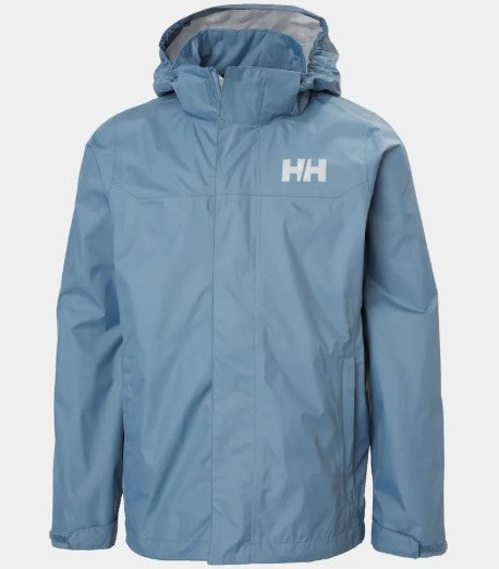 Helly Hansen Jr Loke Rain Jacket 164/14 Washed Navy