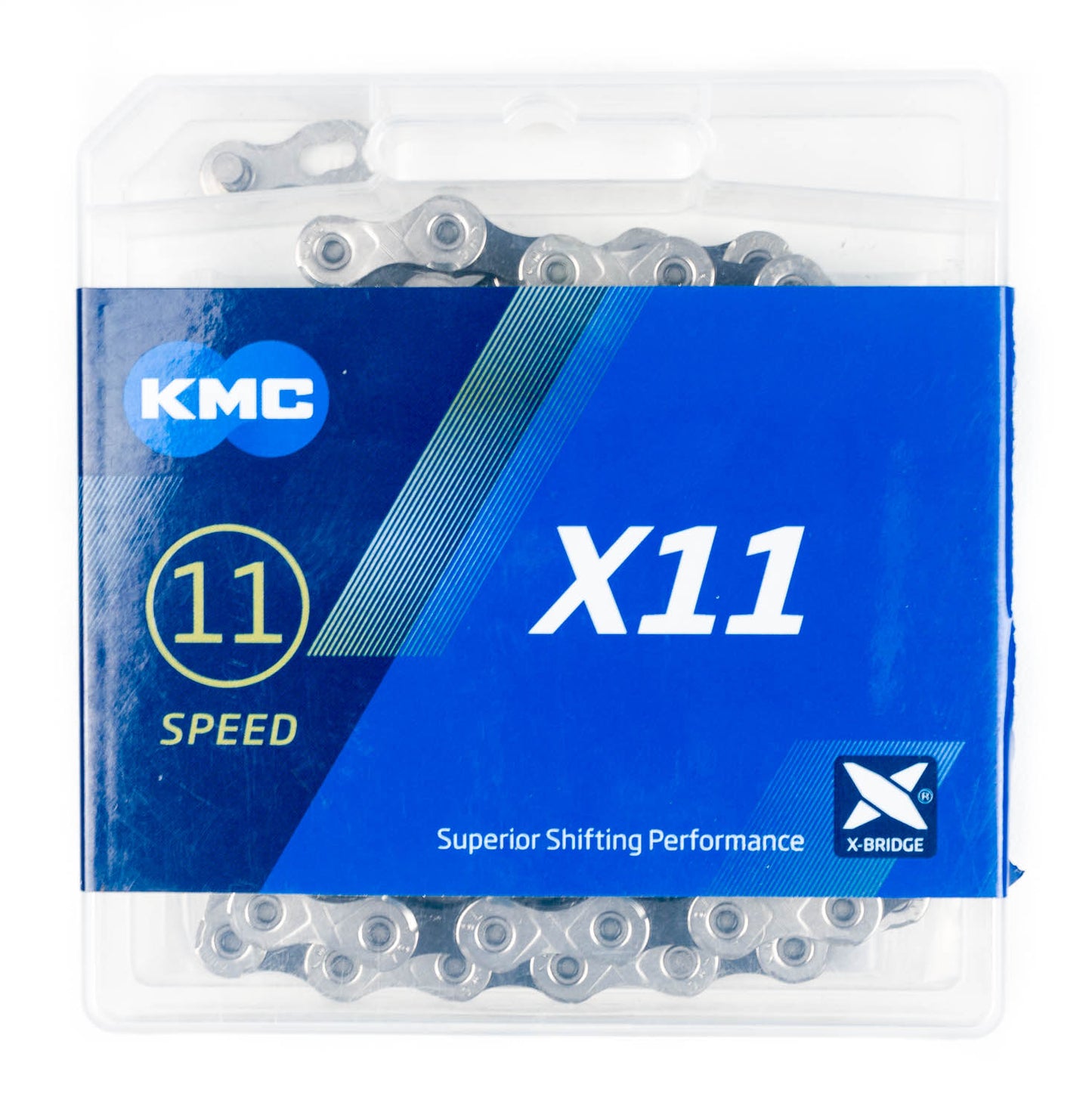 KMC X11 11sp Chain, Silver/Black