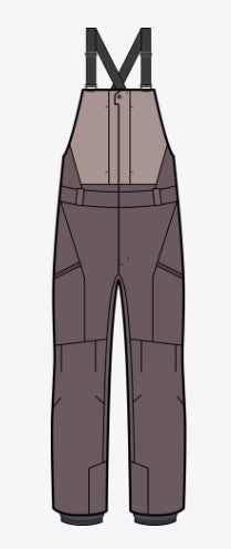 Black Diamond Women's Recon Stretch Bibs- Pale Mauve