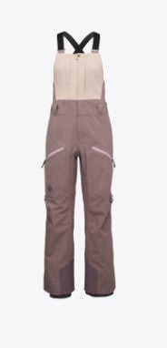 Black Diamond Women's Recon Stretch Bibs- Pale Mauve