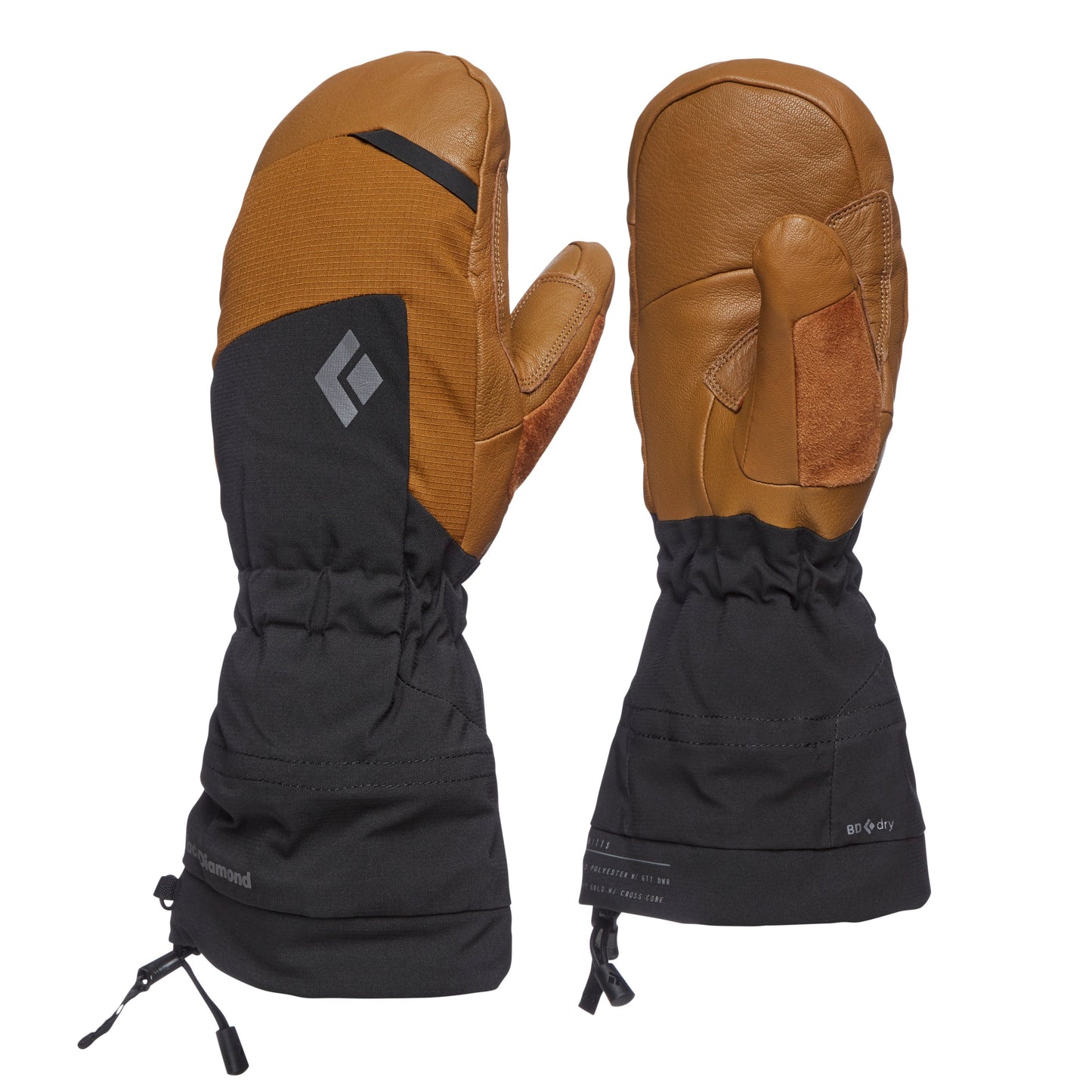 Black Diamond MERCURY MITTS Color: 7001-Dark Curry, Size: MED