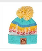 The Hoarding Marmot Youth Treeline Beanie - Alpenglow