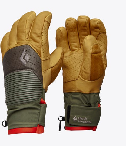Black Diamond Men's Impulse Gloves- Beeswax-Walnut