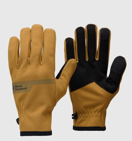 Black Diamond Everyday Soft Shell Gloves Flax