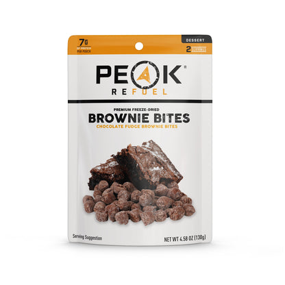 Peak Chocolate Fudge Brownie Bites Dried Dessert