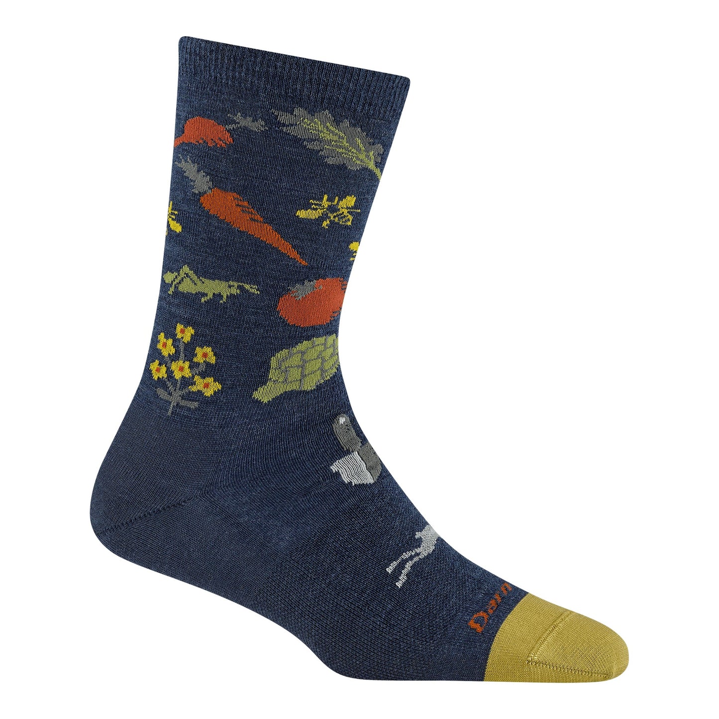 Darn Tough W's Farmer's Market Crew Lifestyle Socks 6054-N, Indigo, S