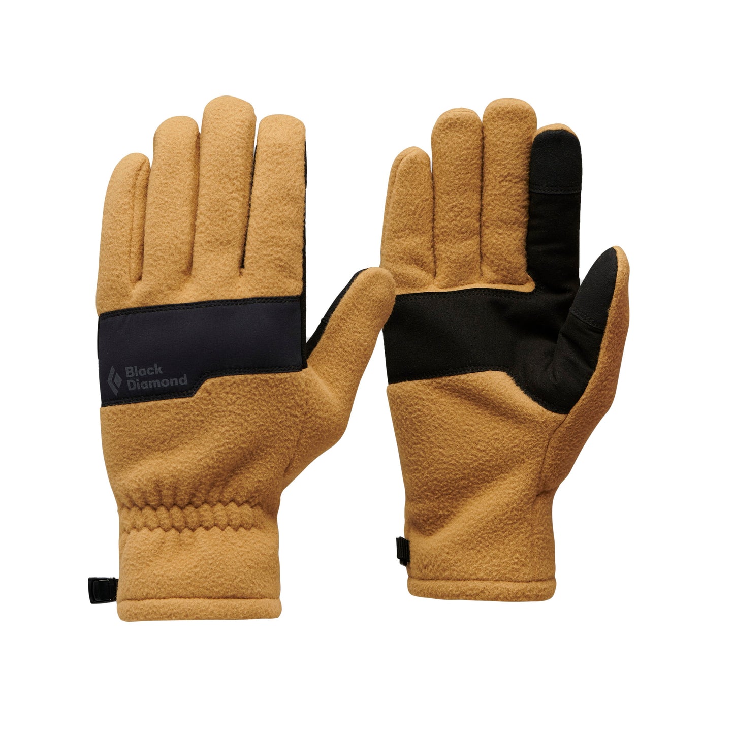 Black Diamond Everyday Fleece Gloves- Flax- Med