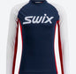 Swix RaceX Classic Long Sleeve Dark Navy/Bright White Mens