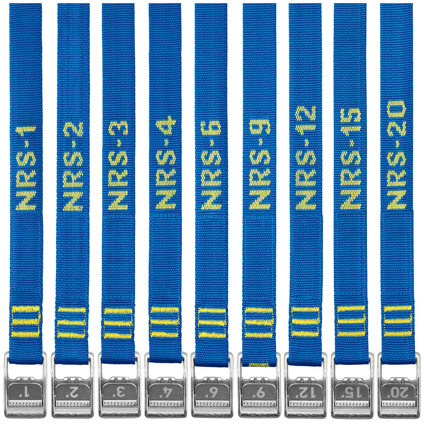 NRS 1" HD Tie-Down Straps- Sold In Pairs
