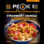 Peak Refuel Breakfast! Enjoy biscuits & Gravy, Breakfast Skillet, or Strawberry Granola